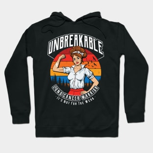 Unbreakable Lung Cancer Warrior Hoodie